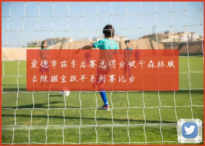 爱德华兹季后赛总得分破千森林狼击败掘金扳平系列赛比分