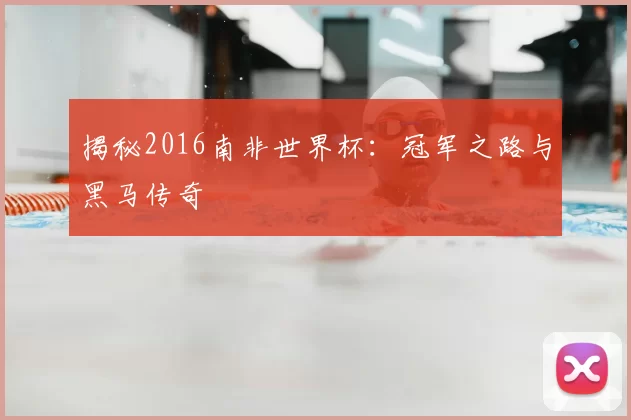揭秘2016南非世界杯:冠军之路与黑马传奇