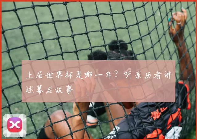 上届世界杯是哪一年？听亲历者讲述幕后故事