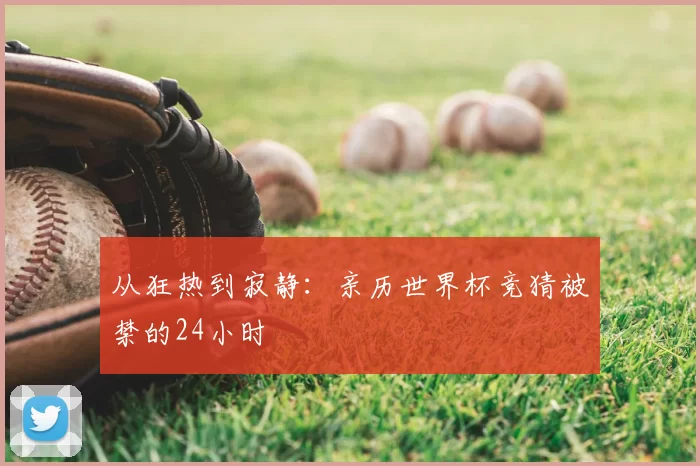 从狂热到寂静：亲历世界杯竞猜被禁的24小时